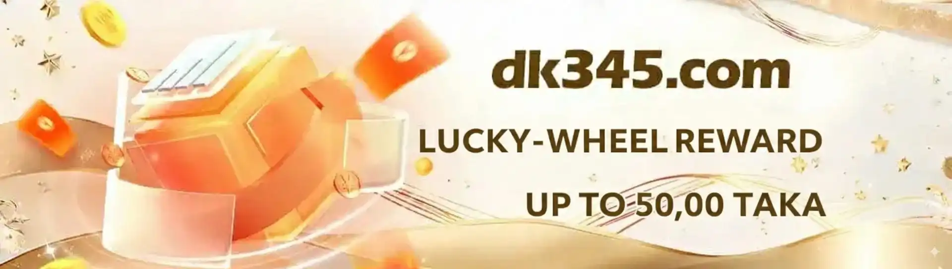 Lucky wheel reward banner with chances to win big prizes on bgd33.